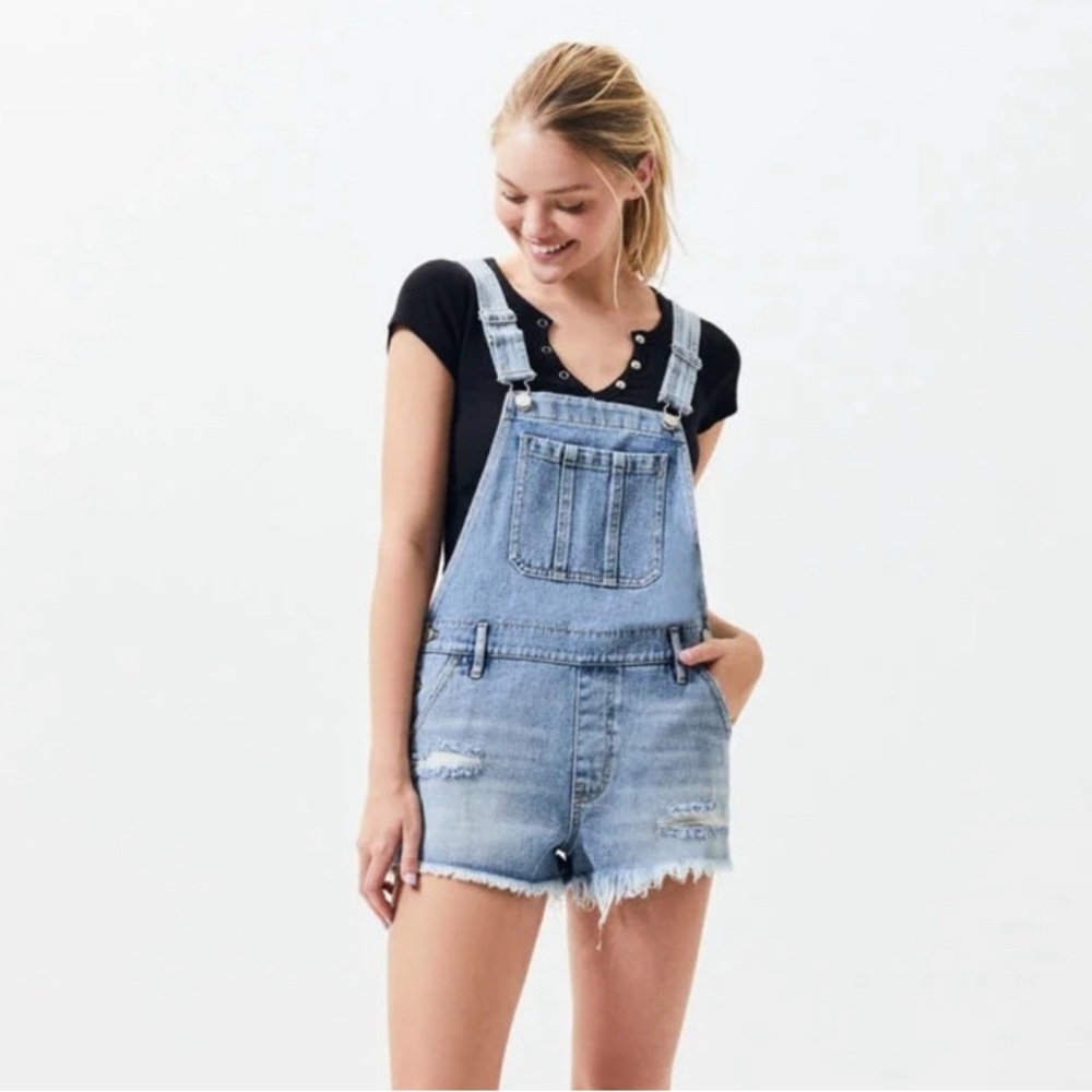 Women's Denim Overalls